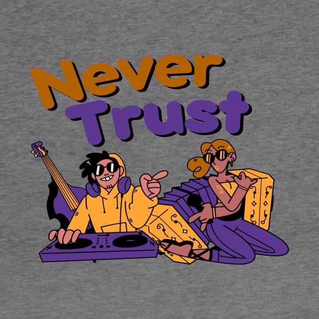 Never Trust - Best Vintage 90s by 2 putt duds